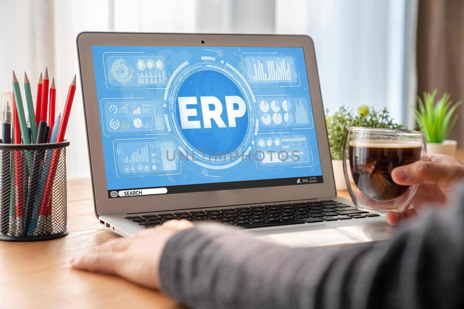 ERP enterprise resource planning software for modish business to plan the marketing strategy