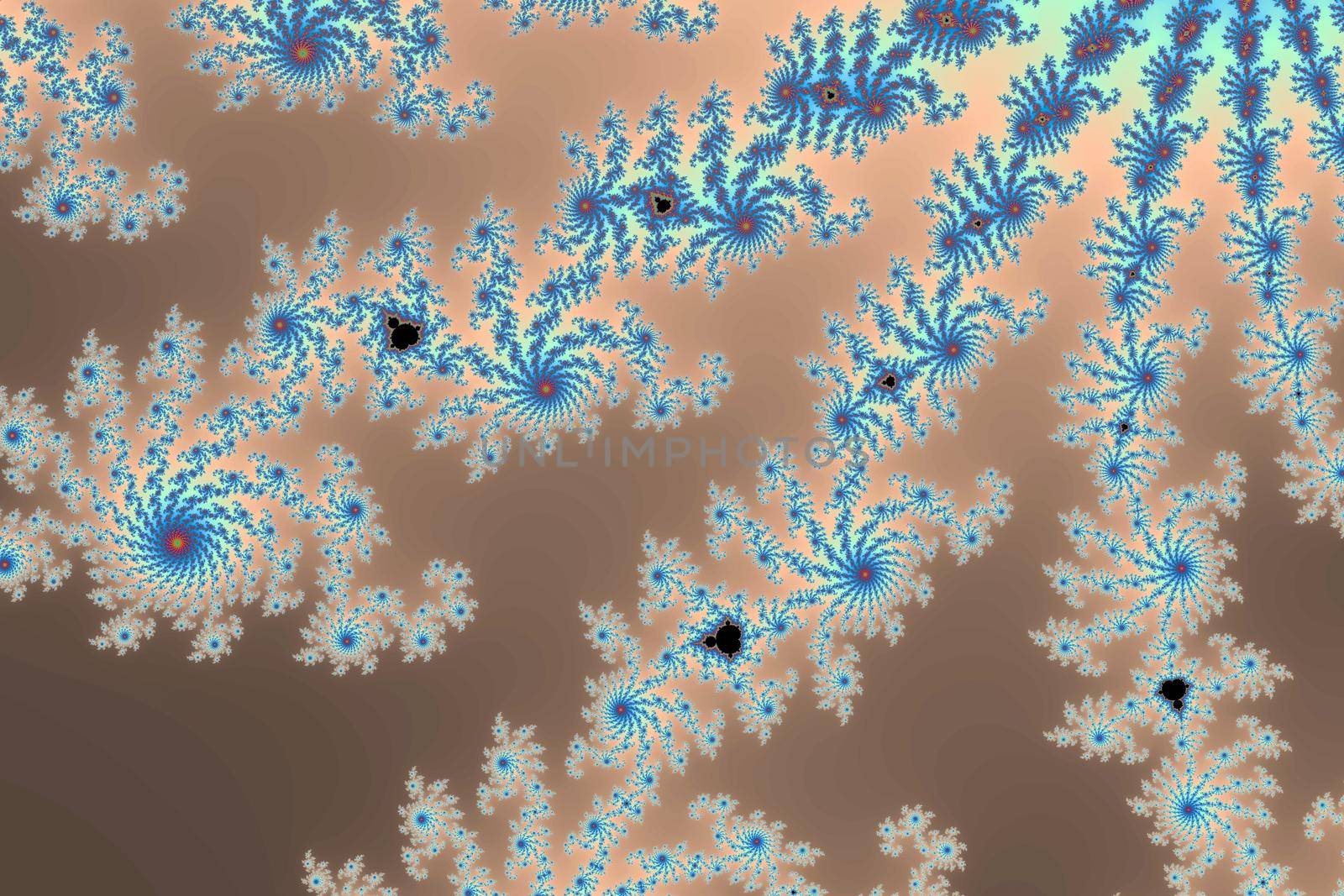 Beautiful zoom into the infinite mathematical mandelbrot set fractal