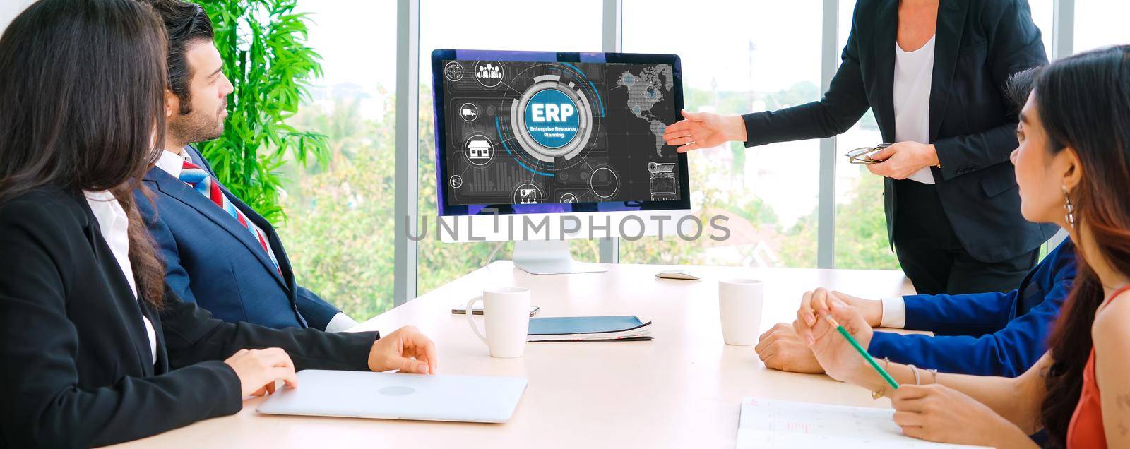 ERP enterprise resource planning software for modish business to plan the marketing strategy