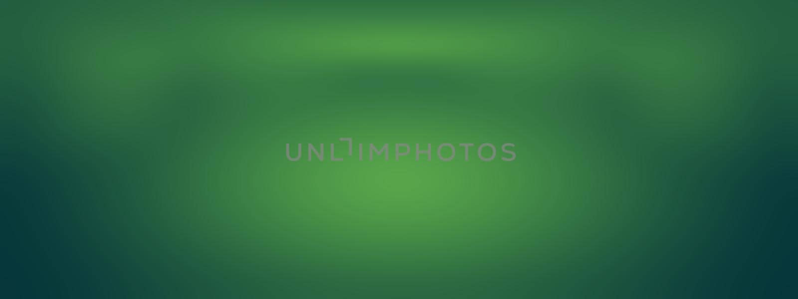 Abstract blur empty Green gradient Studio well use as background,website template,frame,business report by Benzoix