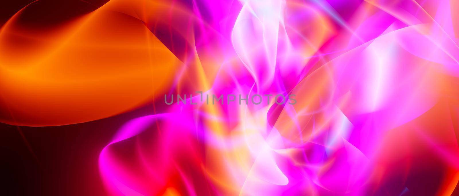 Trendy Light Flow Abstract Banner Background Wallpaper by yay_lmrb