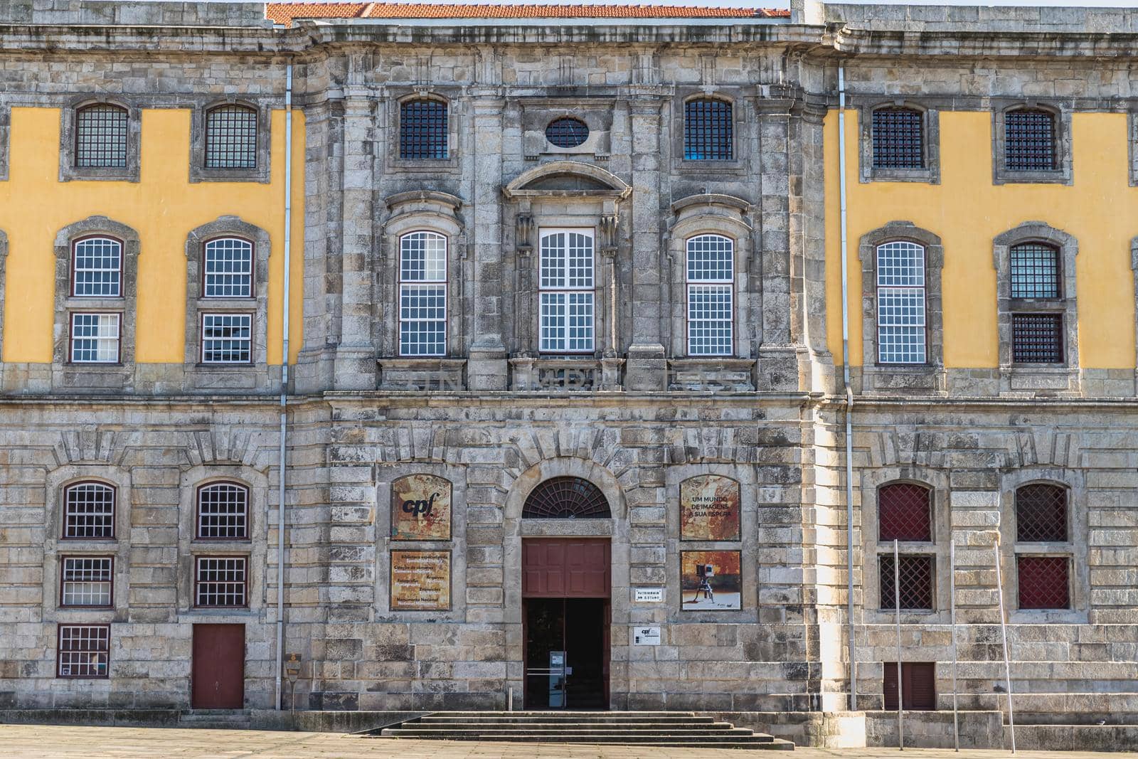 Facade of the Portuguese Electricity and Photography Museum in Porto, Portugal by AtlanticEUROSTOXX