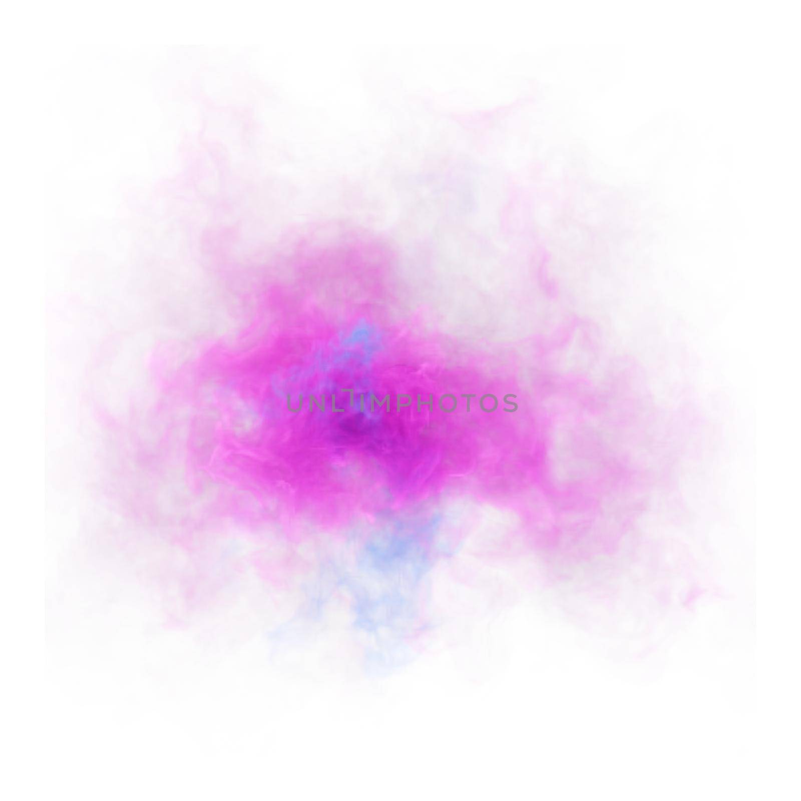 Magenta mystery smoke texture background. Pink color fog. 3D render abstract art for fest and fan party