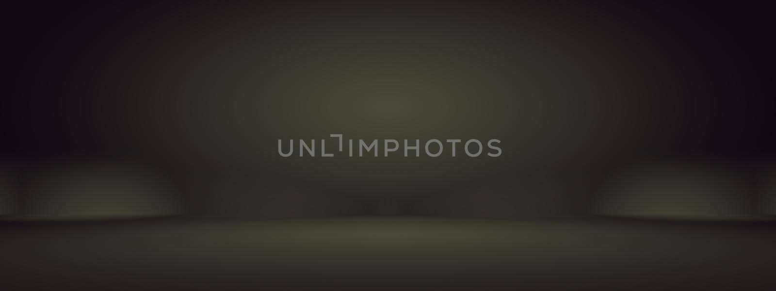 Abstract luxury blur dark grey and black gradient, used as background studio wall for display your products. by Benzoix