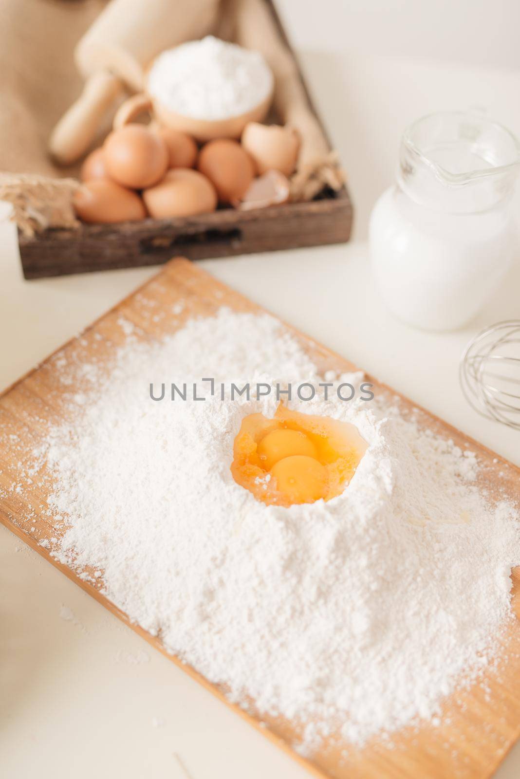 Baking ingredient's preparation. - Image