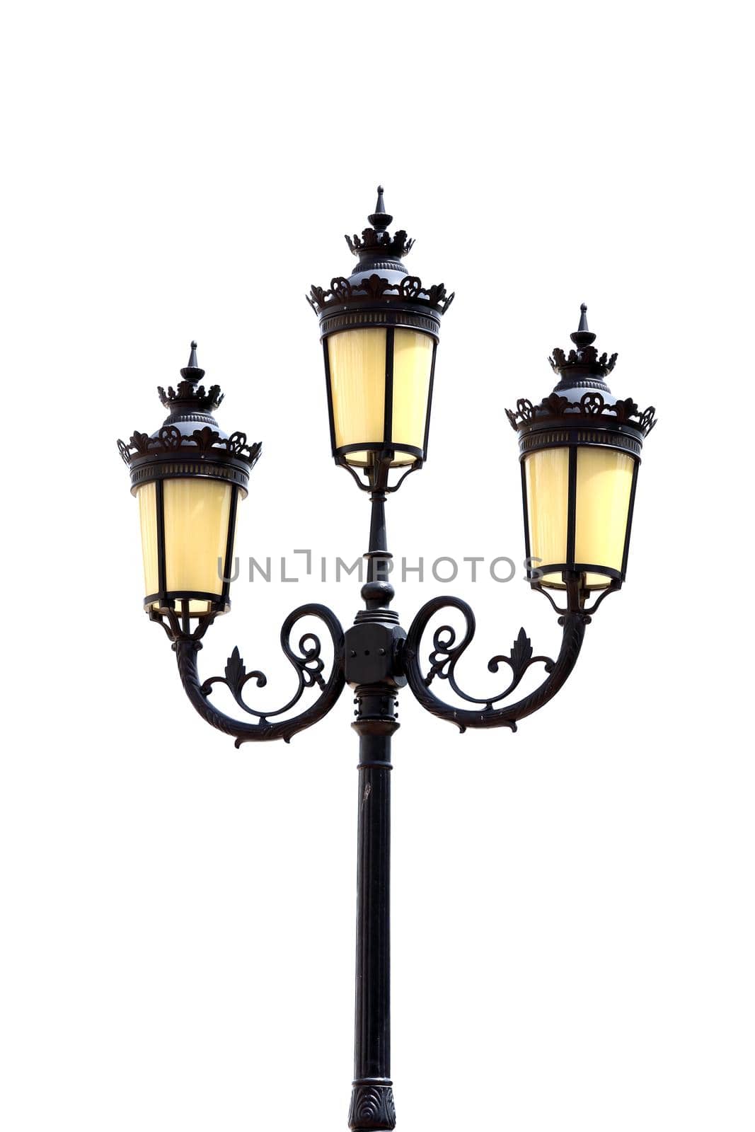 Antique lamp post by geargodz