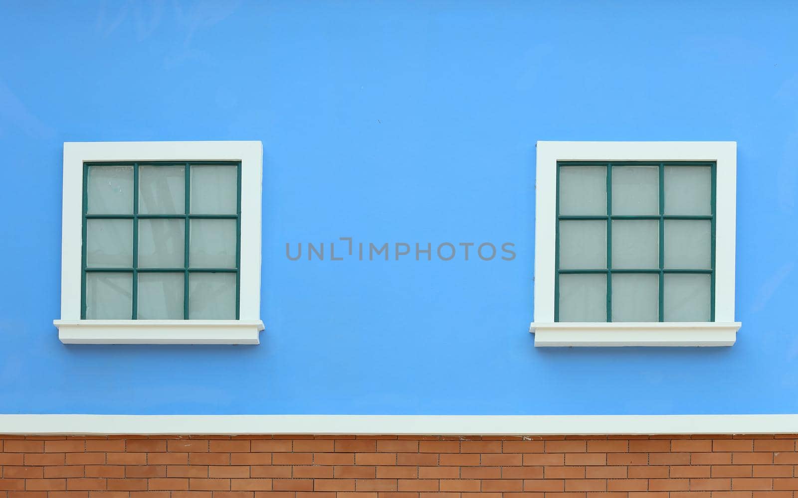 Vintage window with wall background (Venice or Italian style)