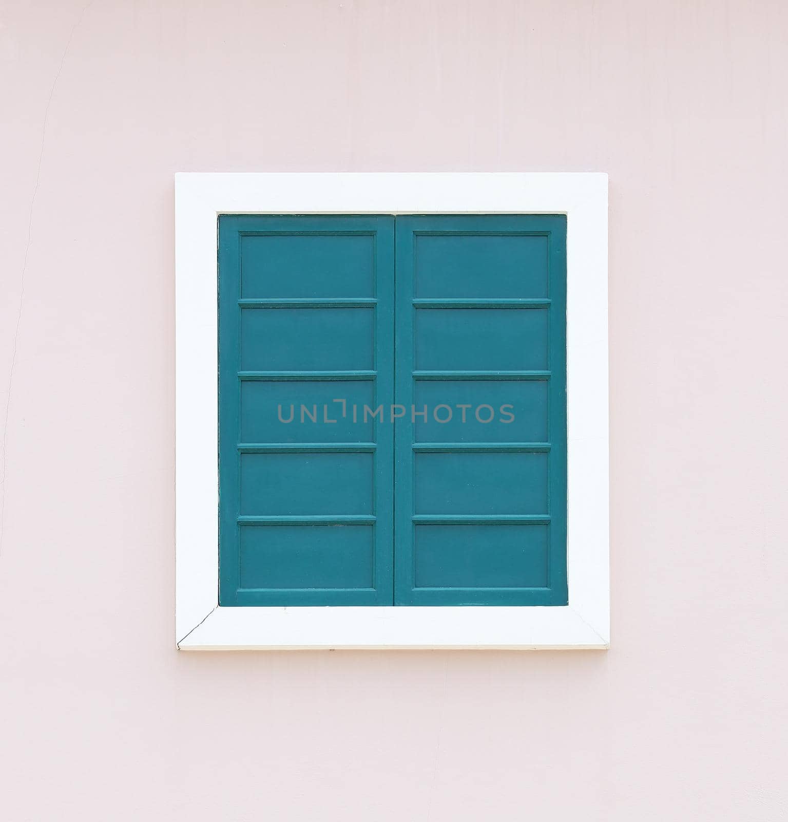 Vintage window with wall background (Venice or Italian style)