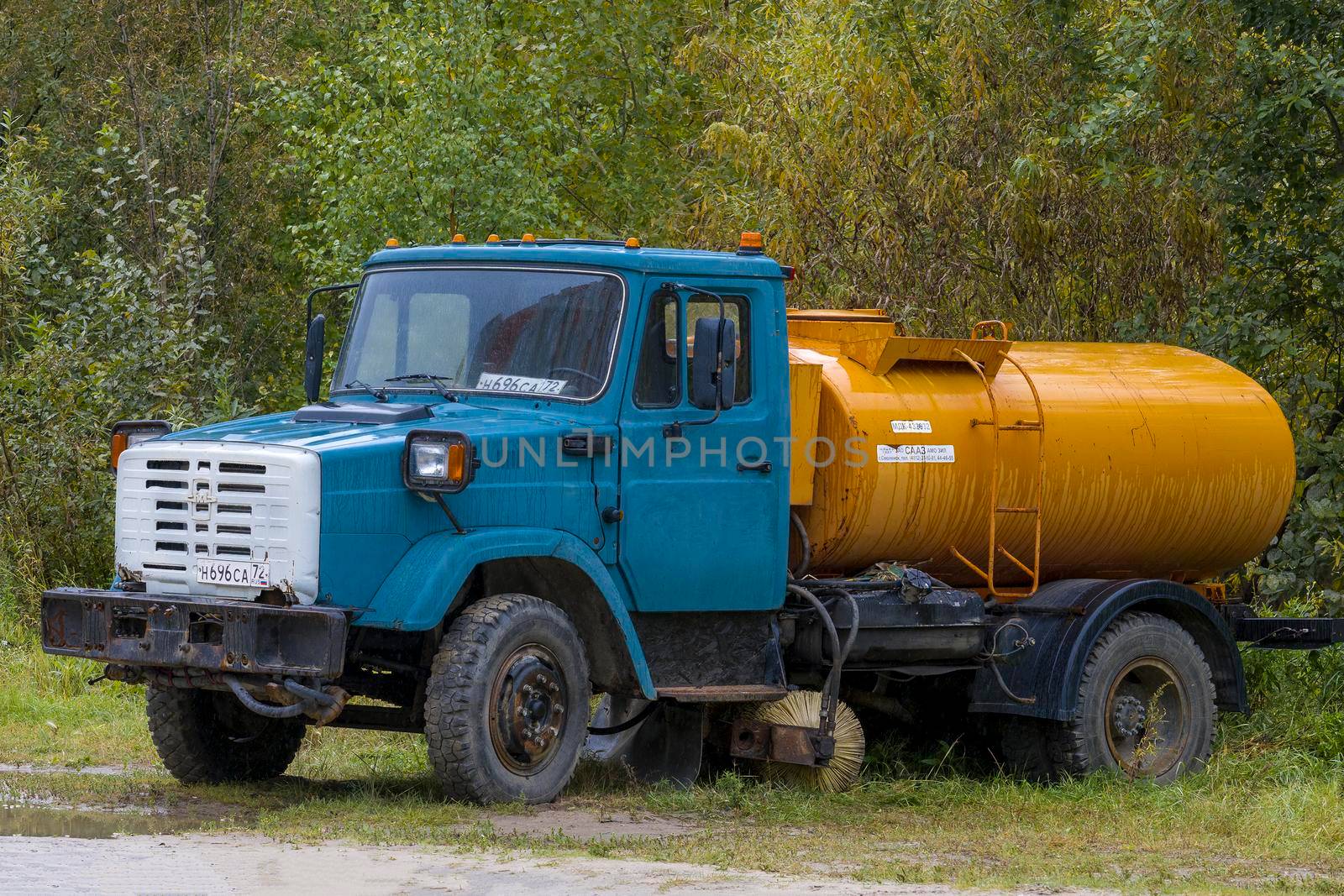 Utilities city car Machine, Bashkortostan, Russia - 19 June, 2022. by Essffes