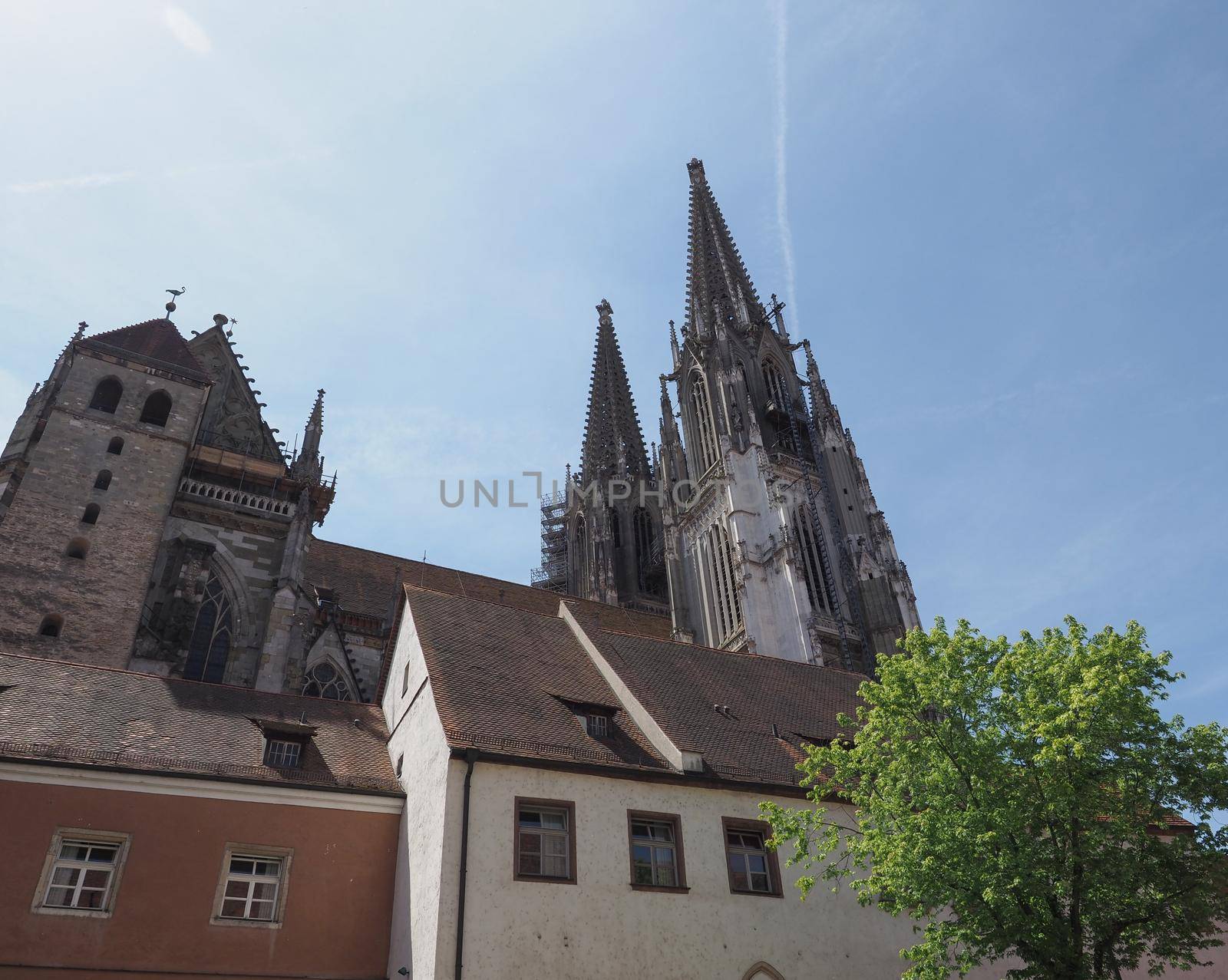 Regensburger Dom aka St Peter cathedral church in Regensburg, Germany