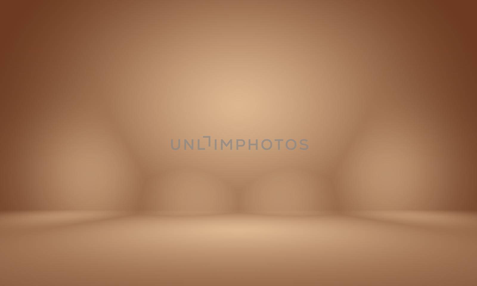 Abstract Smooth Brown wall background layout design,studio,room,web template,Business report with smooth circle gradient color.