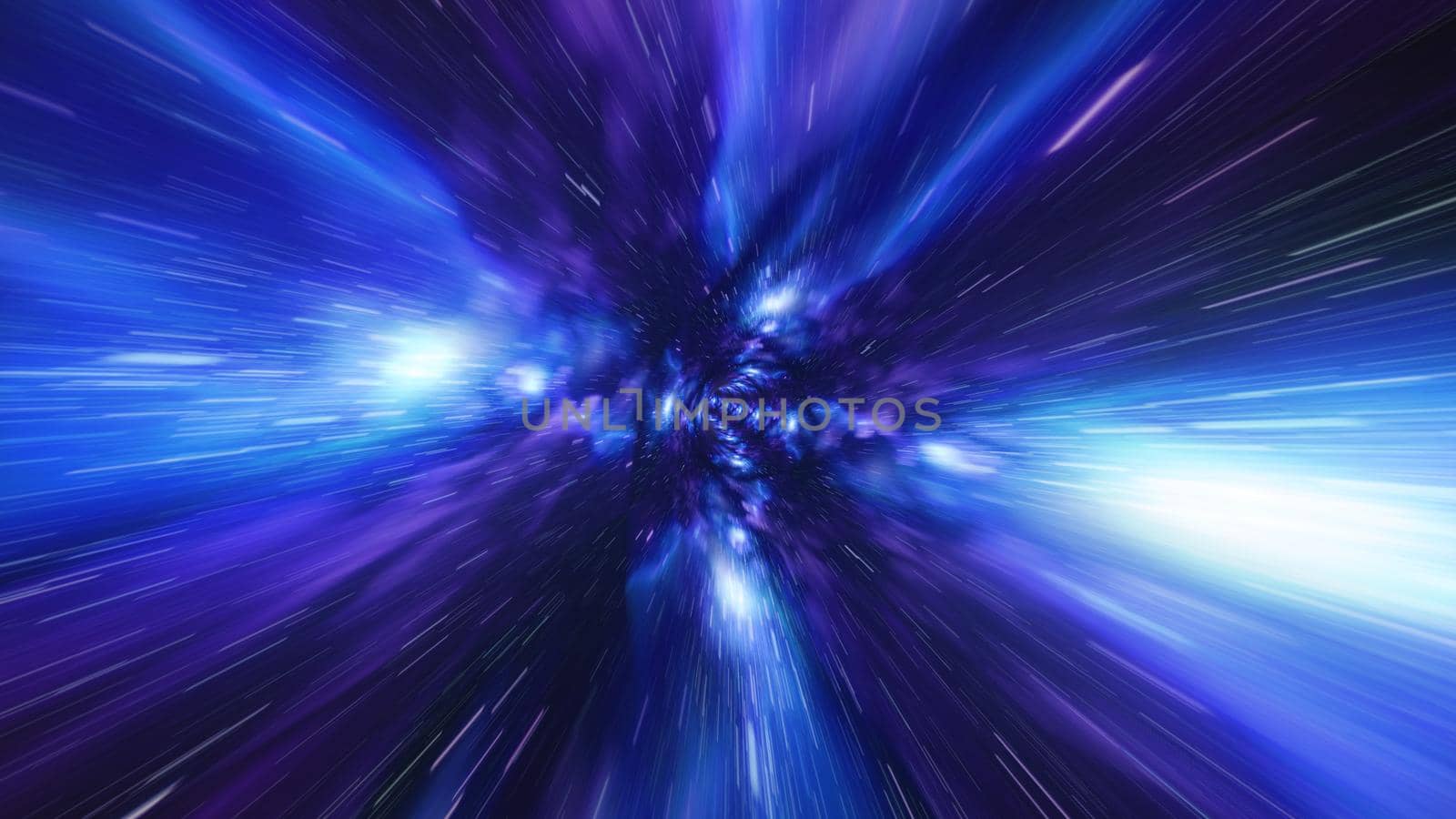 Jump in Time vortex tunnel blue galaxy background by studiodav