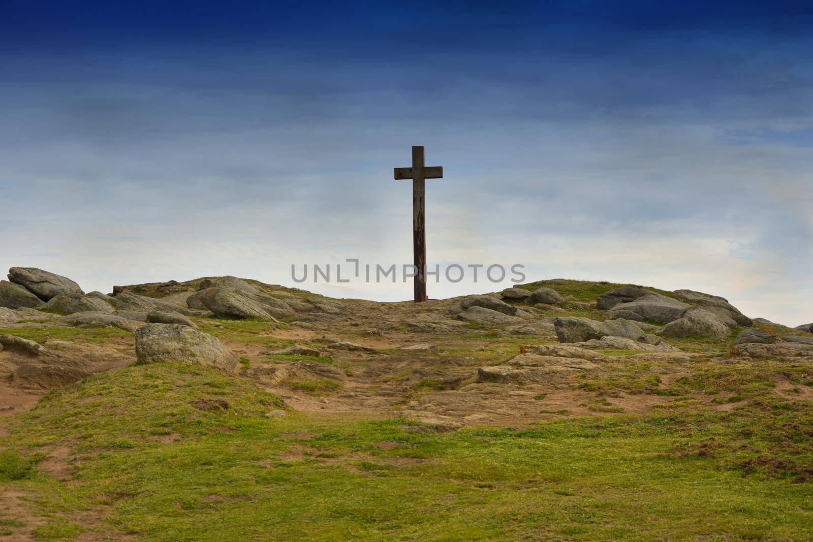 cross in the sky Christian cross Religion