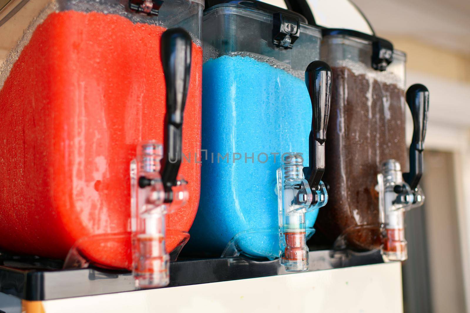 Ice granite containers Summer drink Juice machine