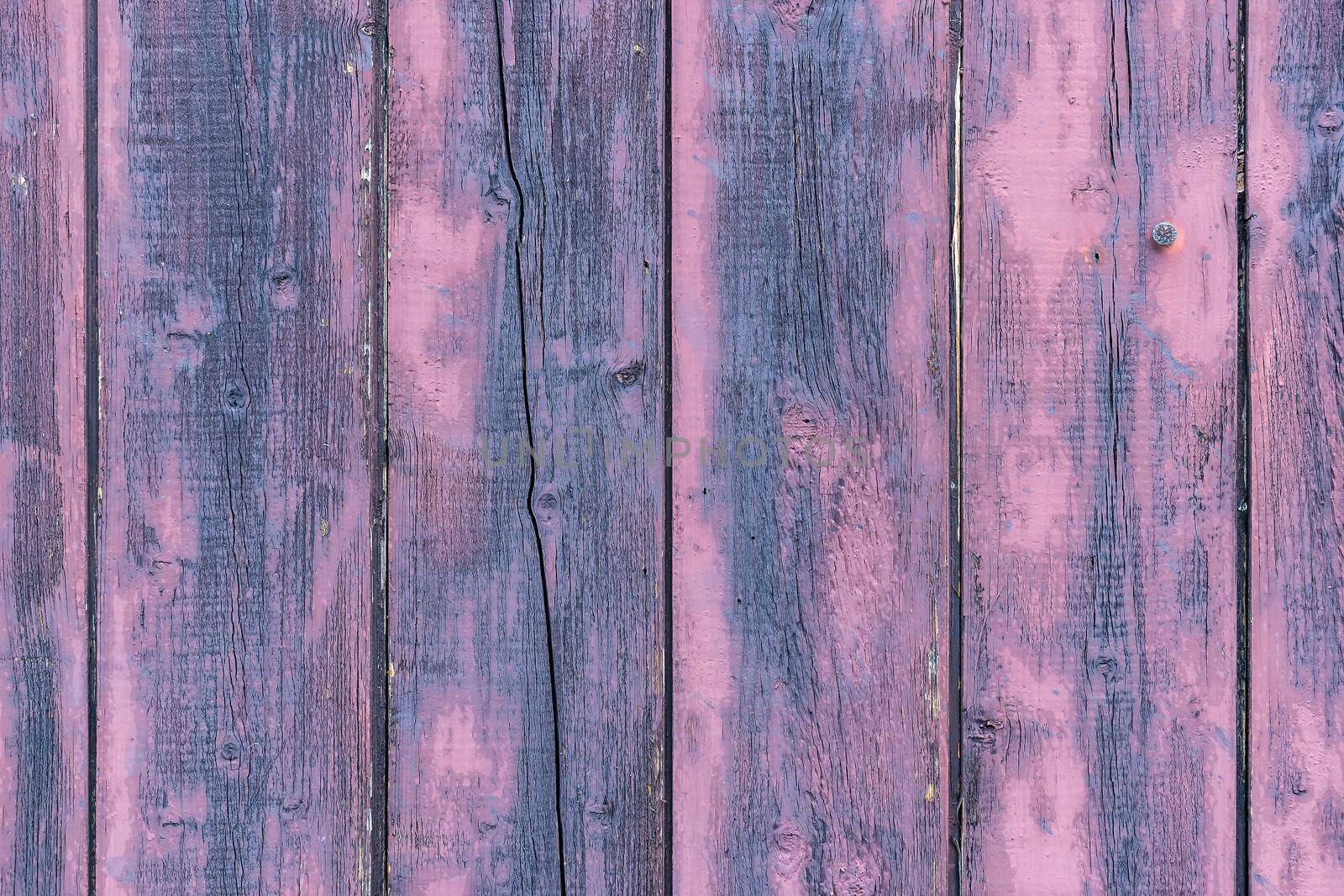 An area of shabby, old planks vertically oriented Texture, background for further work.