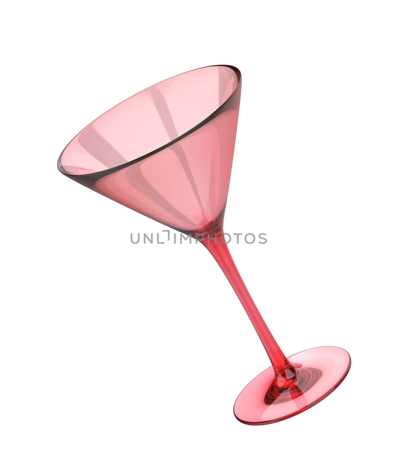 Red cocktail glass by magraphics