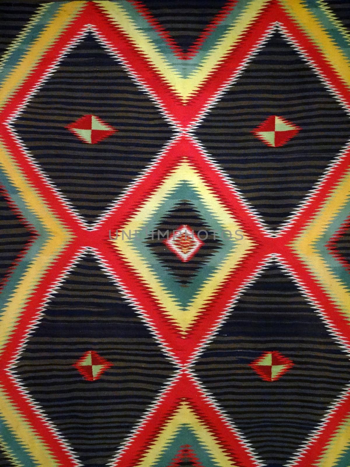 Diamond pattern Blanket Rug by EricGBVD