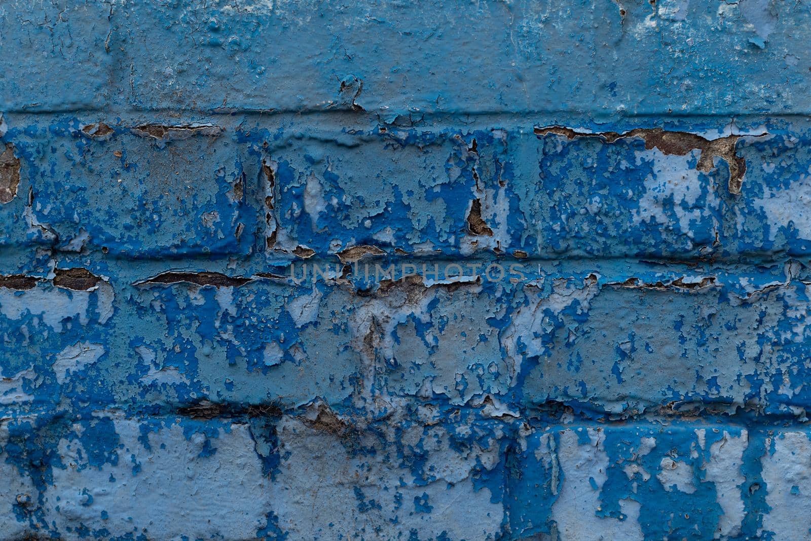 Blue shabby wall background texture