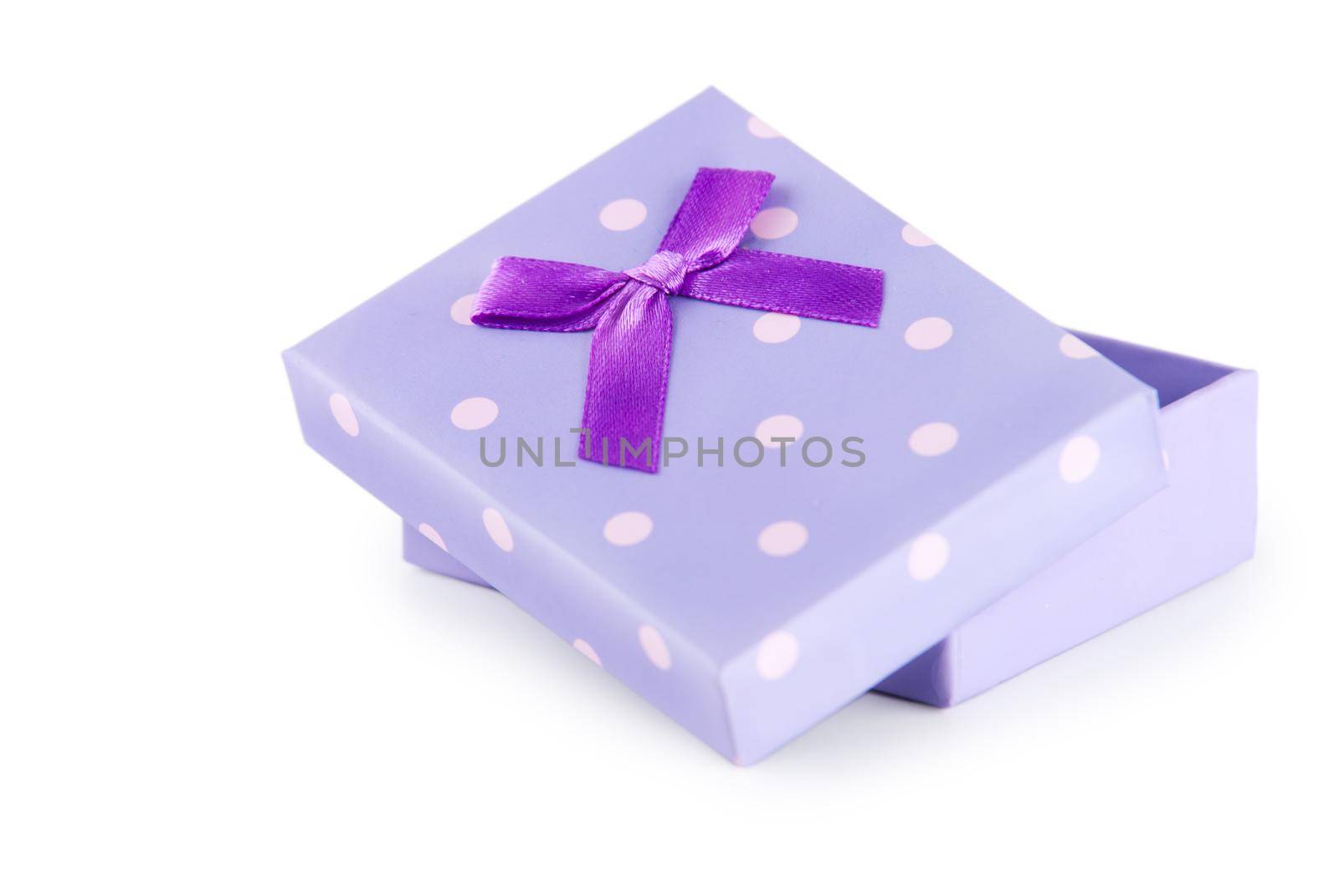 gift box isolated on white background by maramorosz