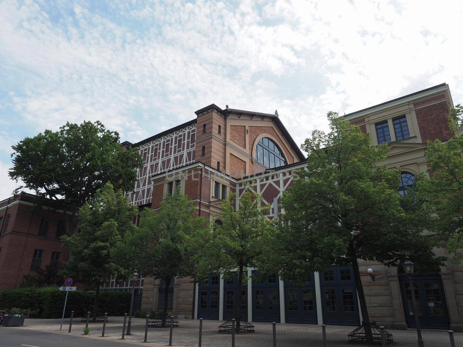 Wagner Festspielhaus translation Festival Theatre in Bayreuth, Germany