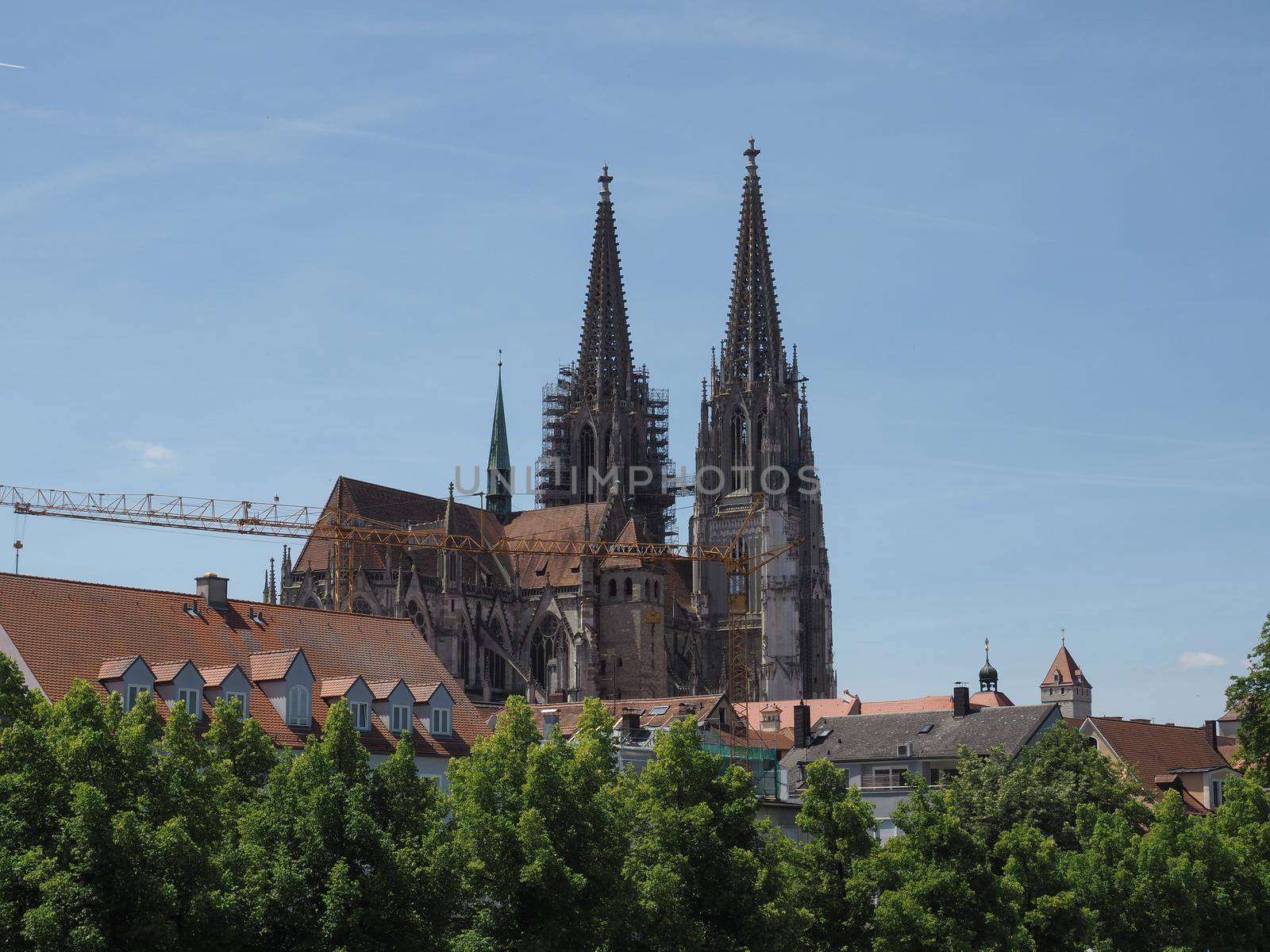 Regensburger Dom aka St Peter cathedral church in Regensburg, Germany