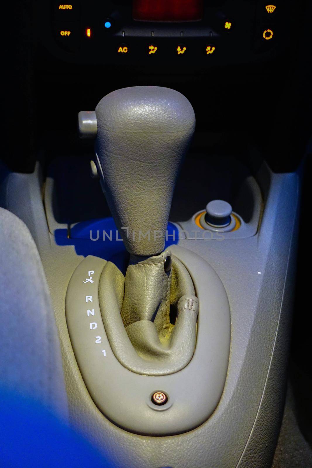 Automatic gear shift lever of a car by tasci