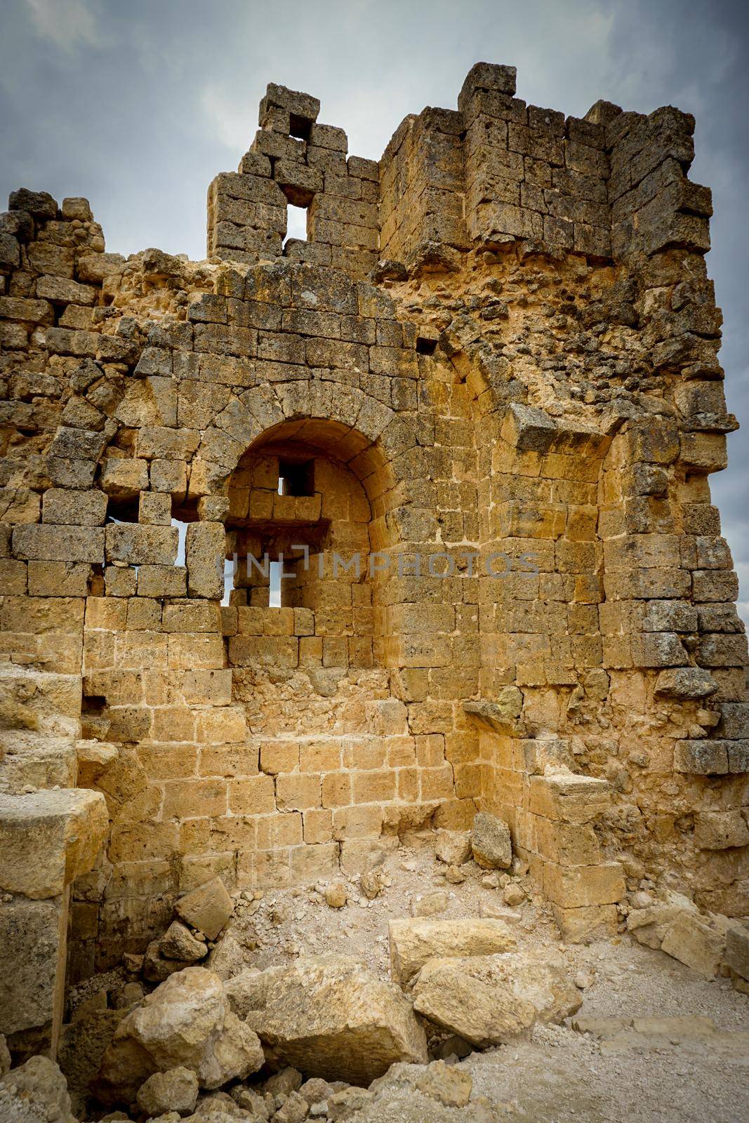 8 May 2022 Diyarbakir Turkey. Zerzevan castle border headquarters of the Roman Empire