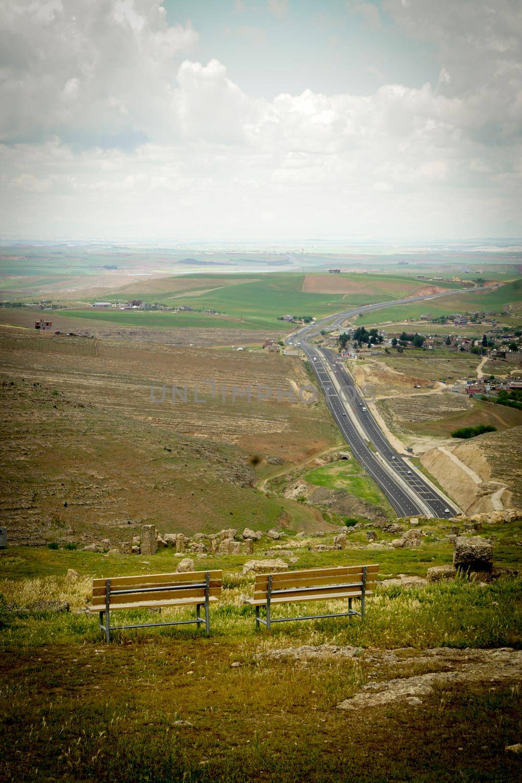 8 May 2022 Diyarbakir Turkey. Zerzevan castle border headquarters of the Roman Empire