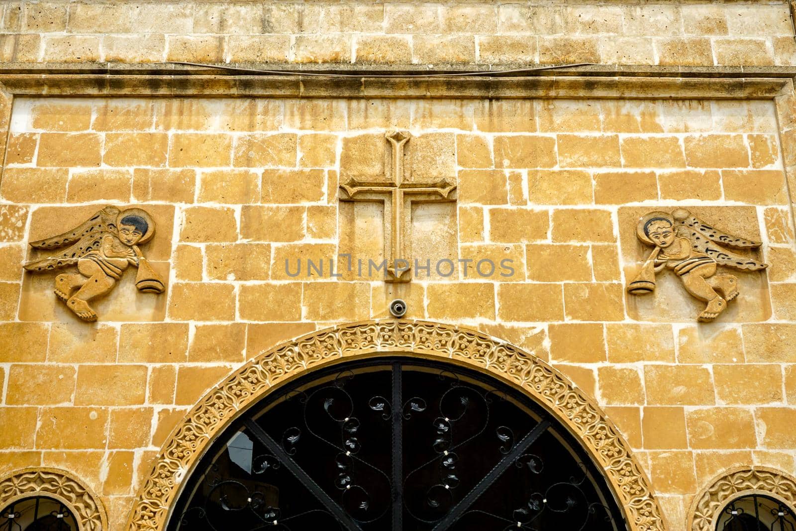 12 May 2022 Midyat Mardin Turkey. Mor Saint Barsavmo Church in Midyat Turkey