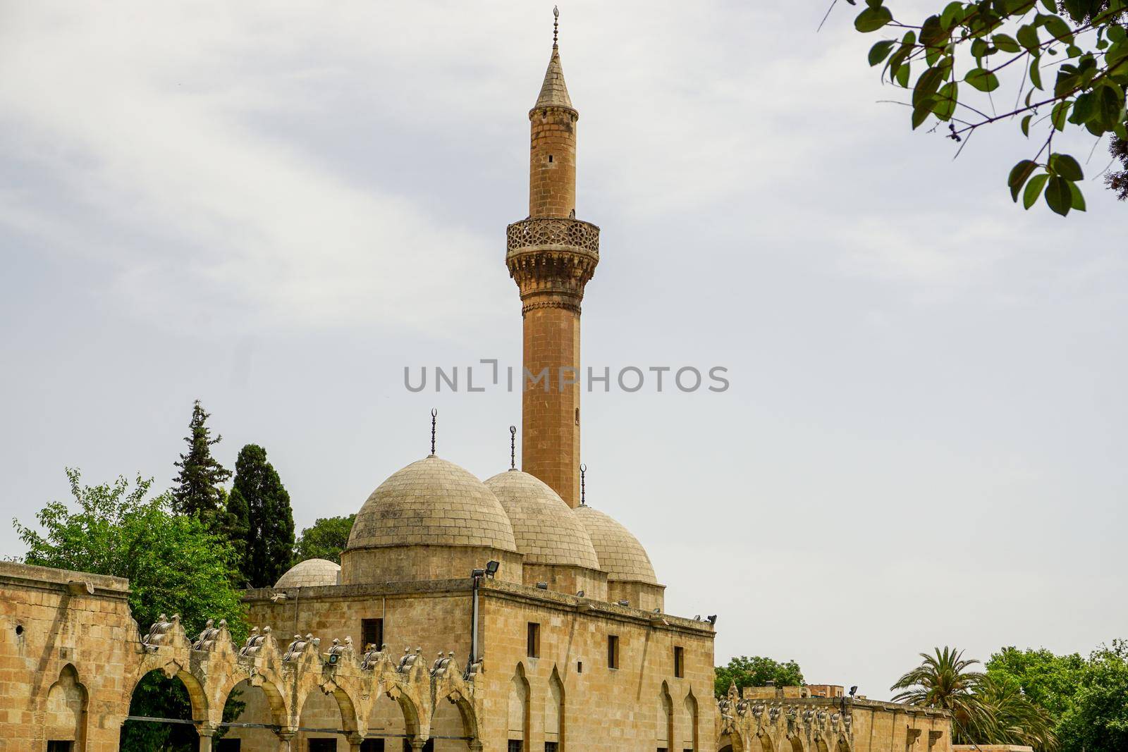 14 May 2022 Sanliurfa Turkey. Urfa Balikligol Halil ul Rahman mosque at Sanliurfa Turkey