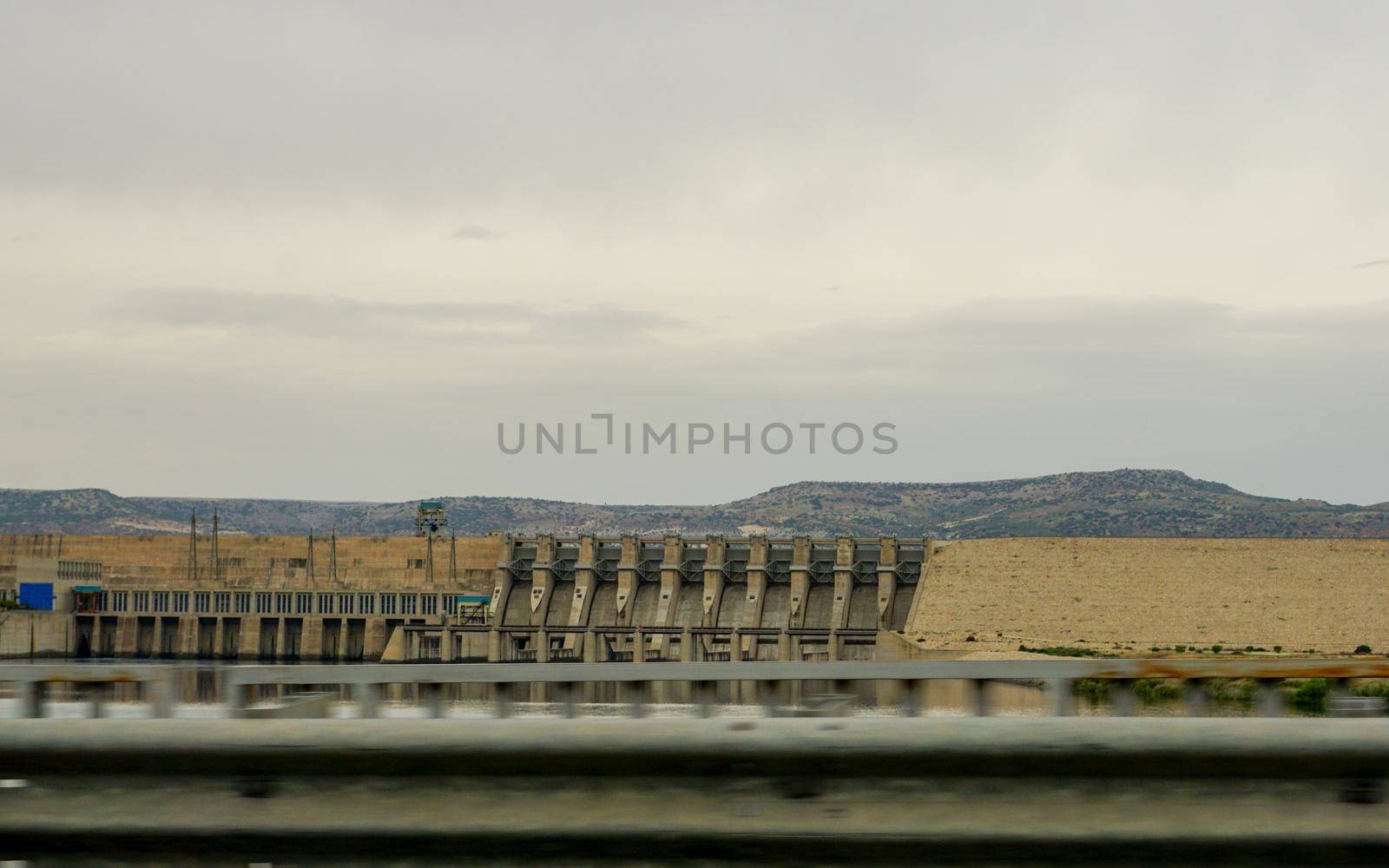 14 May 2022 Sanliurfa Turkey. Gap dam at Sanliurfa Turkey