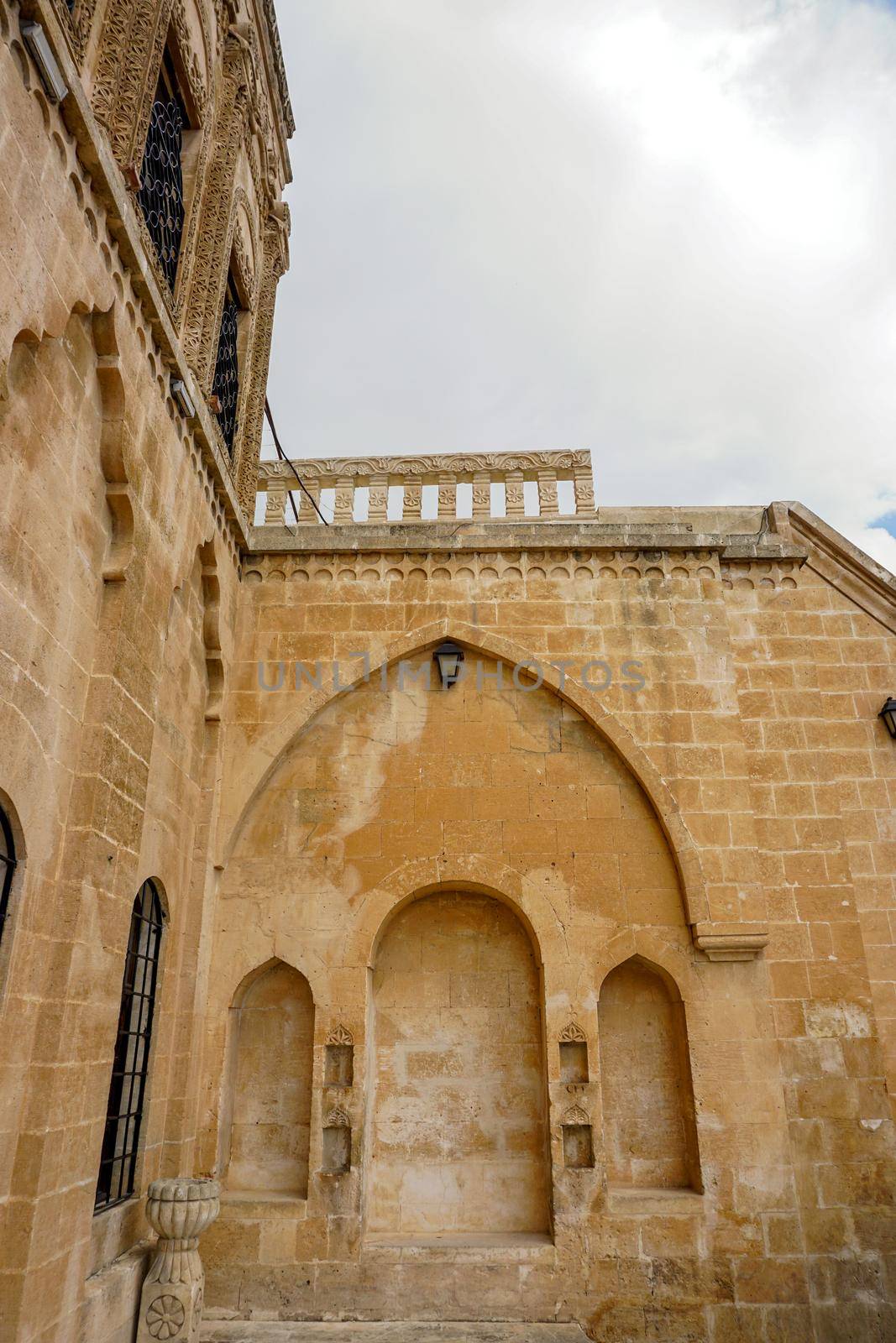 12 May 2022 Midyat Mardin Turkey. Cityscape and churches of Midyat Turkey