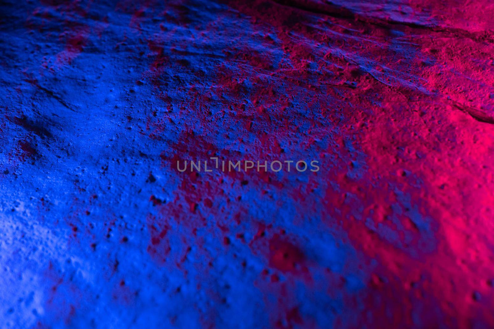 neon texture of granite white rock in bright neon light by Rotozey