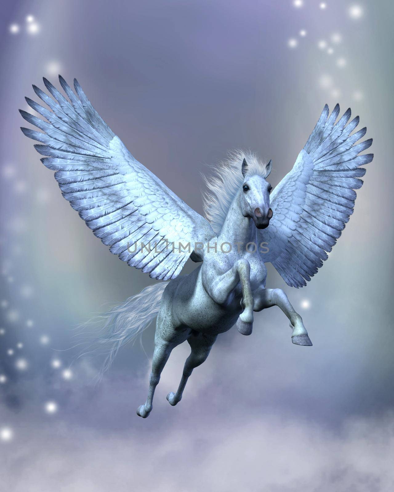 White Pegasus Fantasy by Catmando