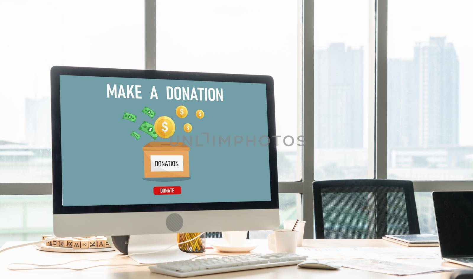 Online donation platform offer modish money sending system by biancoblue