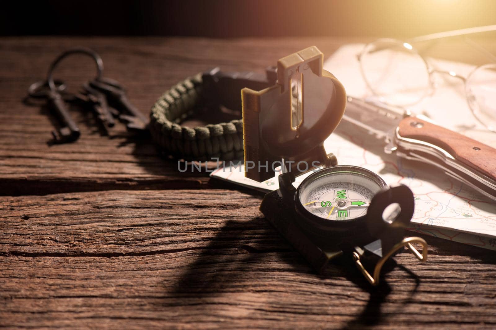 green military compass by norgal