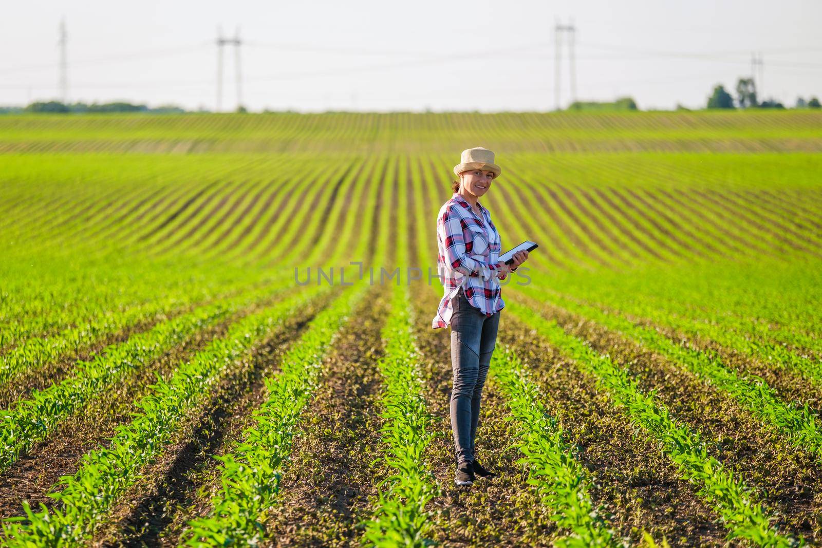 Female farmer by djoronimo