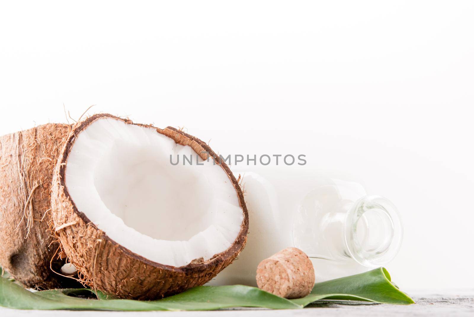 cold-pressed coconut oil. High quality photo