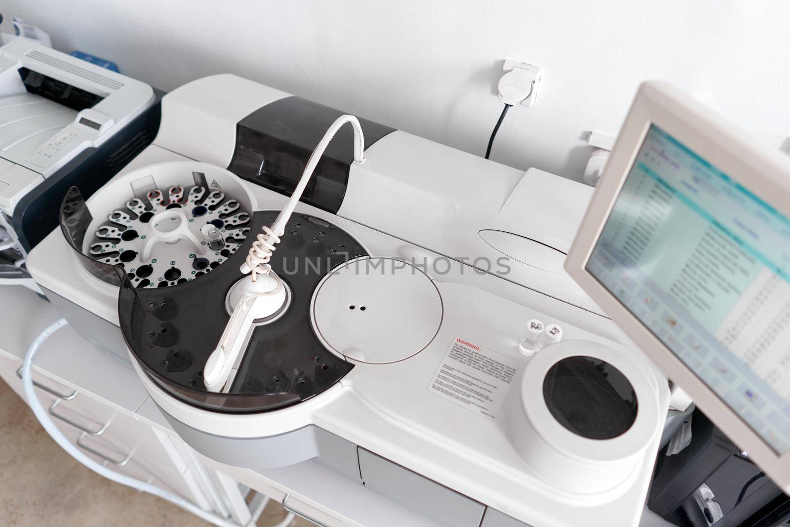 Hospital with a centrifuge and a computer by WesternExoticStockers