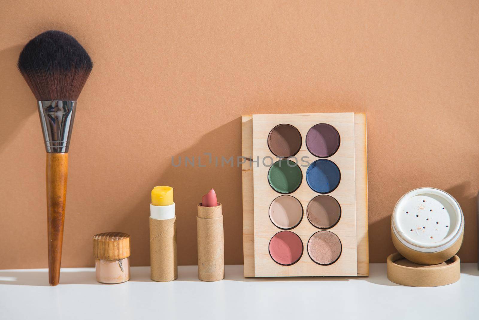 plastic free cosmetics for make up. High quality photo