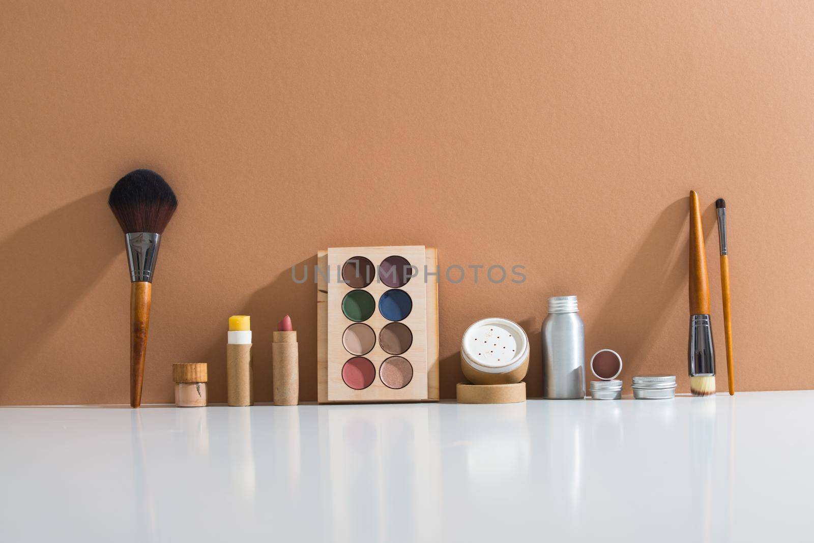 plastic free cosmetics for make up. High quality photo