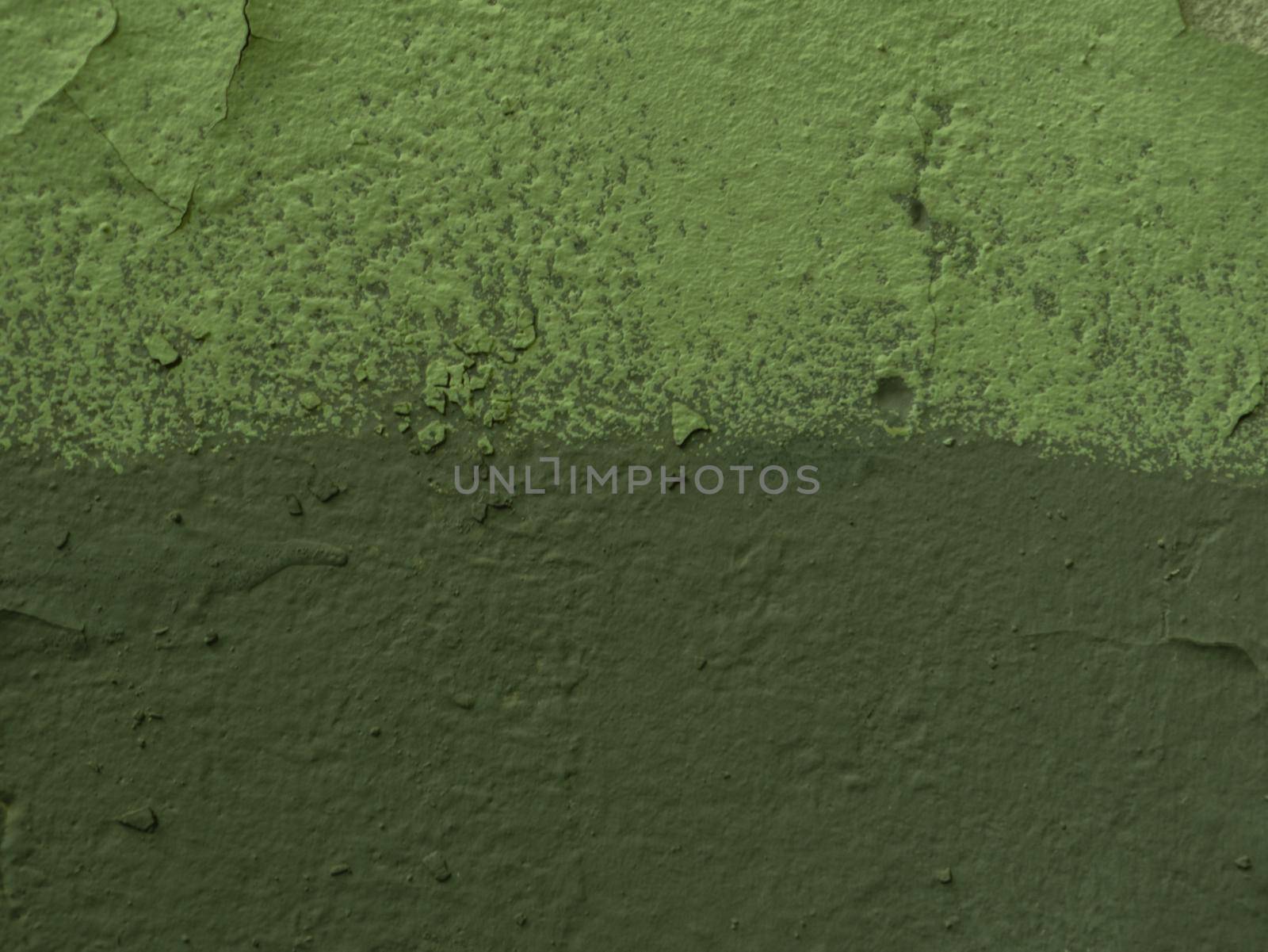 Wall Painted Two Tone. Texture background of two tones: green and light green with a minimal concept.