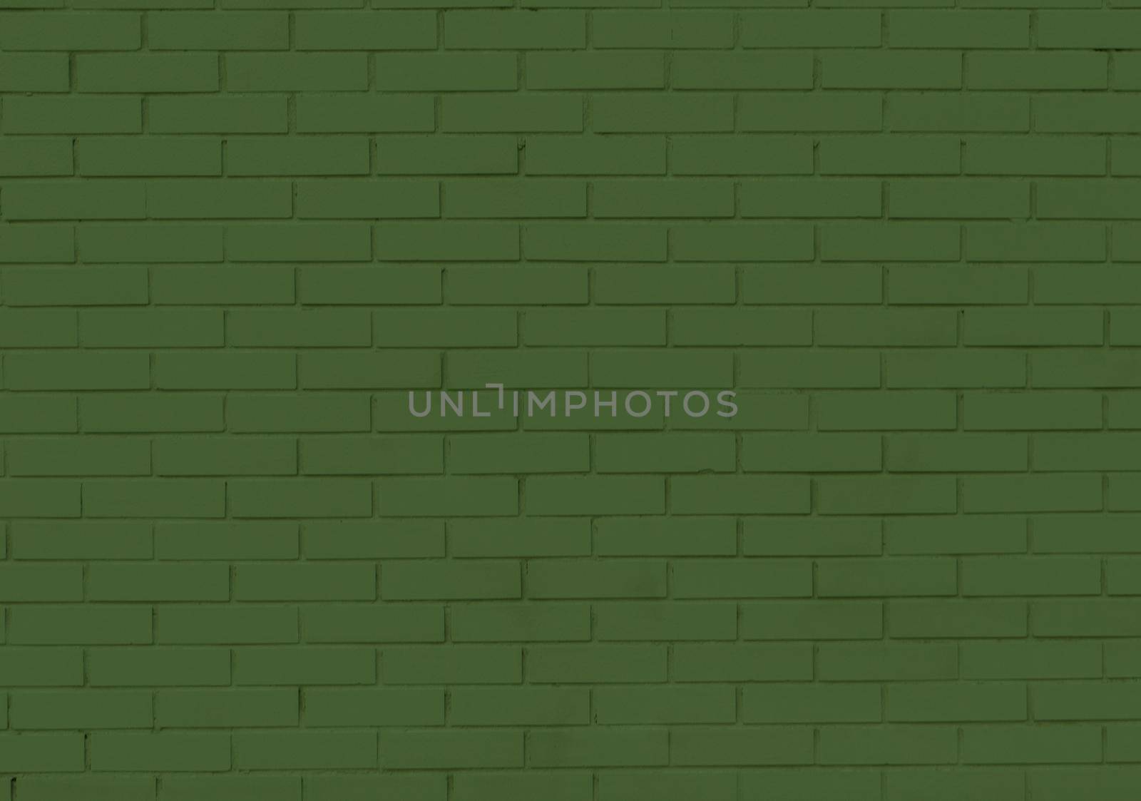 Green brick wall abstract texture background.