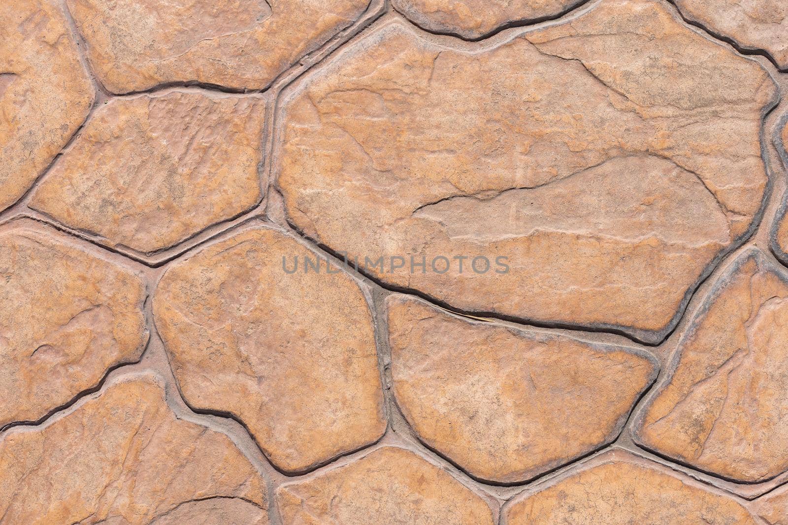 Brown stone tiles, background, texture by Andelov13