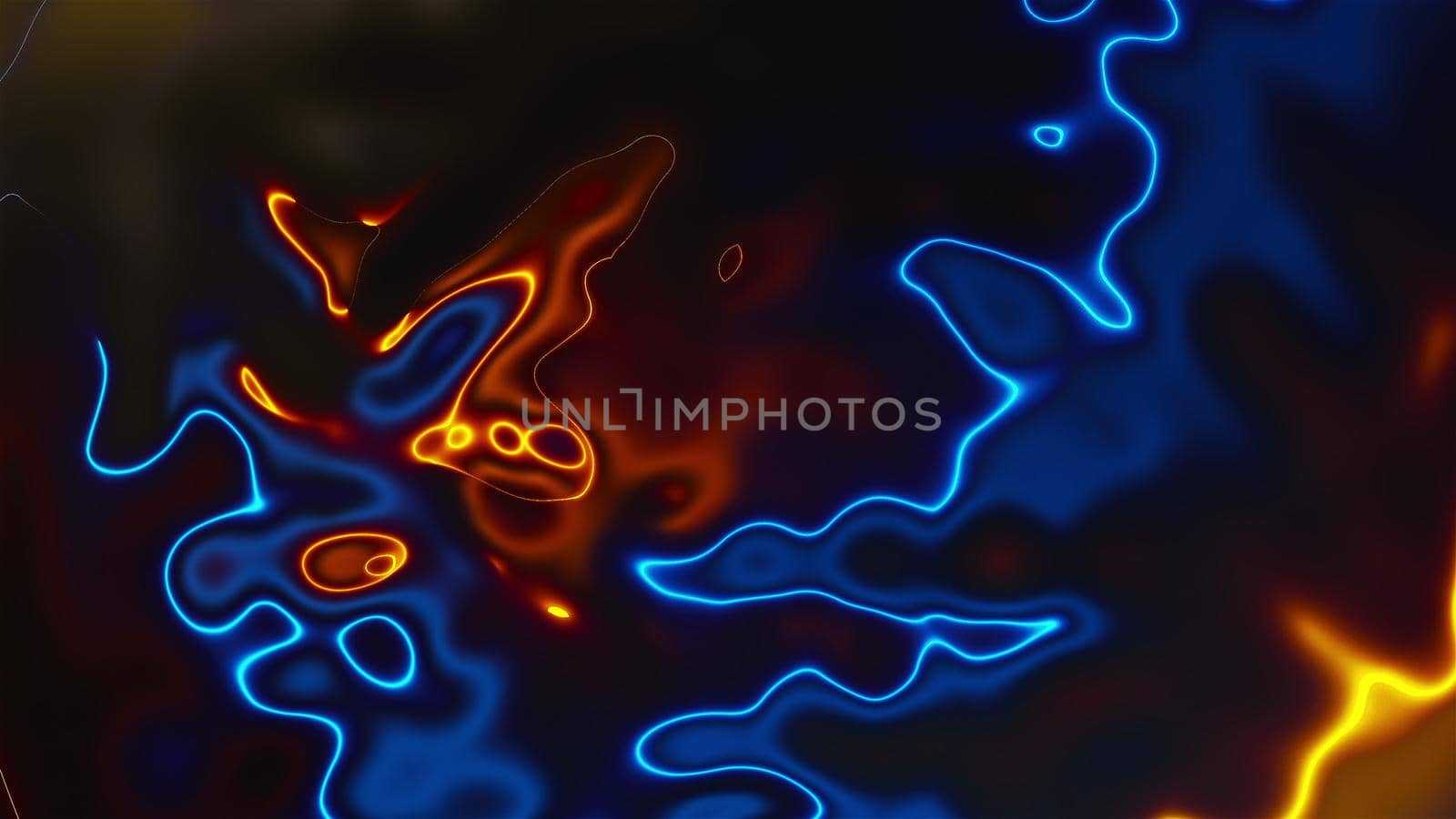Abstract background with wriggling waves by nolimit046