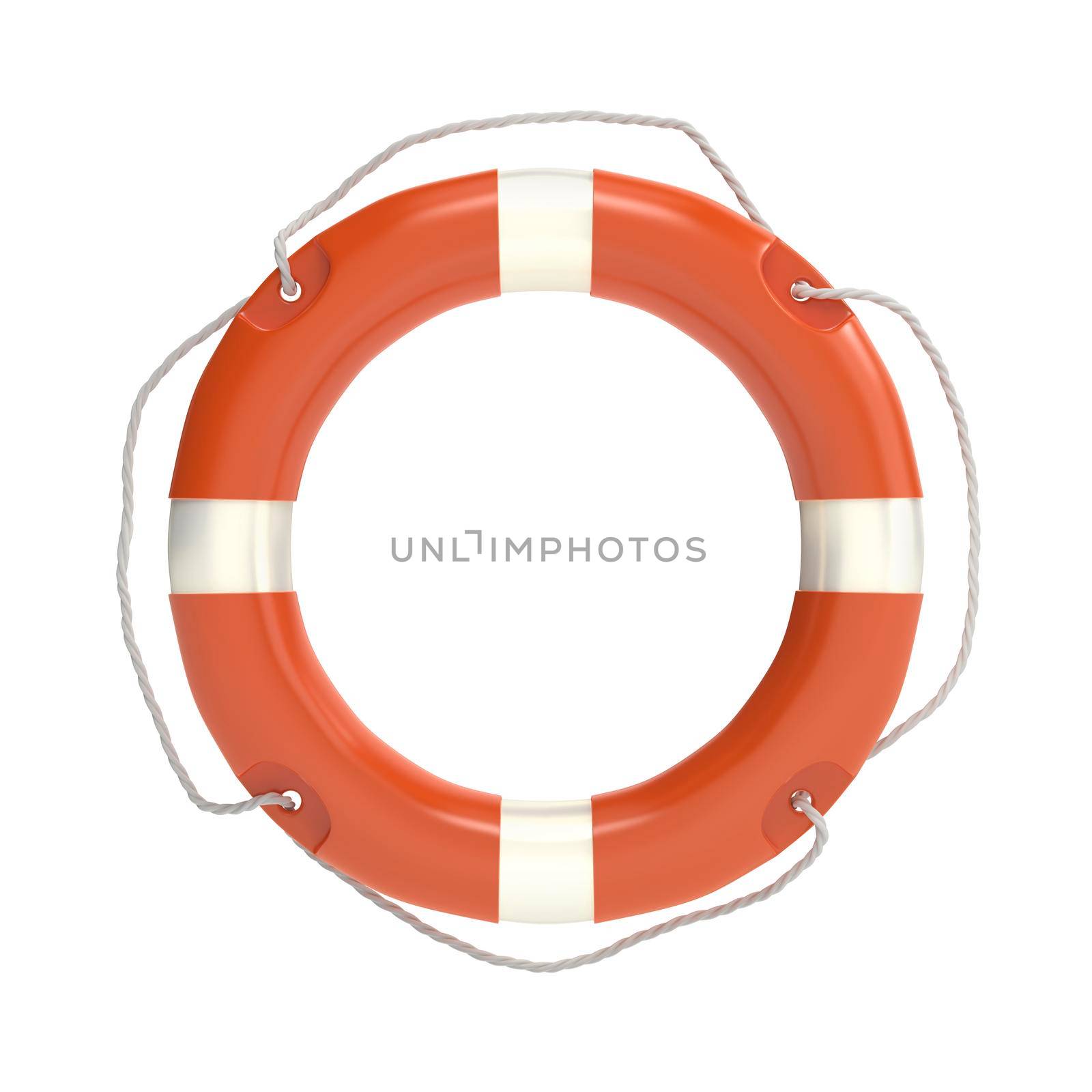 Front view of lifebuoy ring by magraphics
