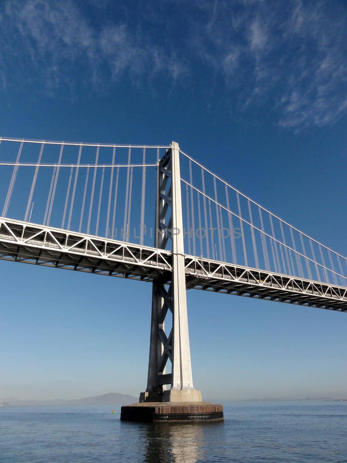 Tower of Bay Bridge on San Francisco Side by EricGBVD