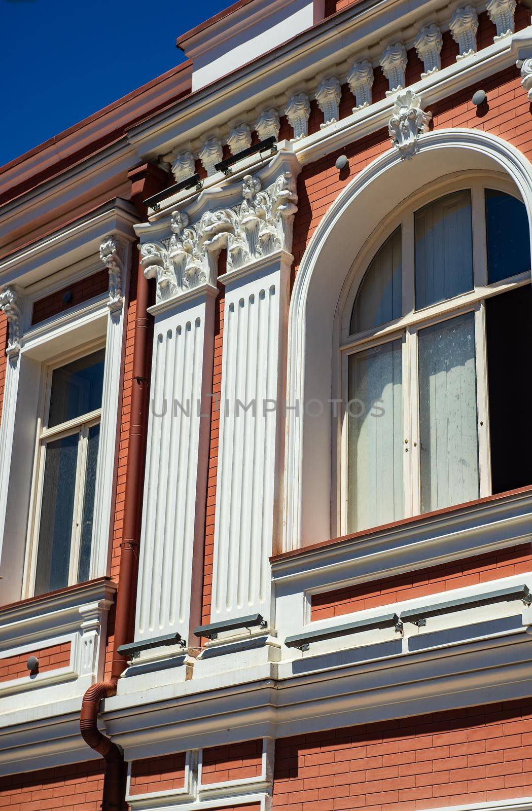 Architecture of oldest historical part of Tbilisi, capital city of Georgia