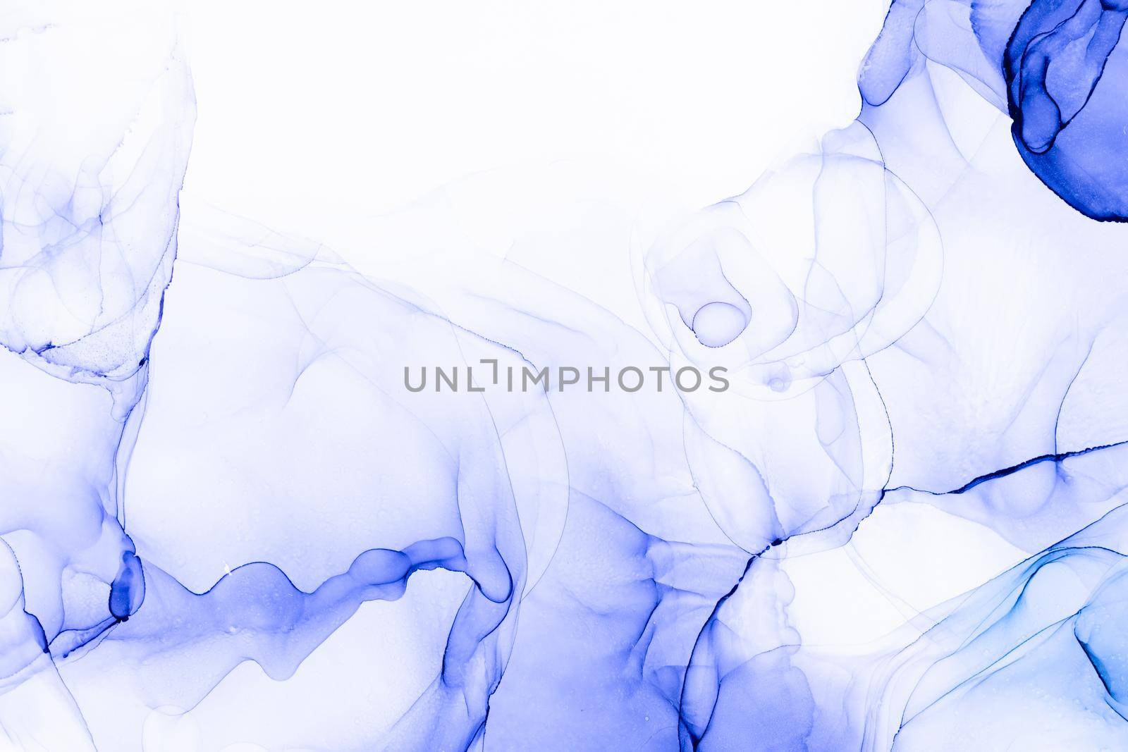 Marble ink abstract art from exquisite original painting for abstract background . Painting was painted on high quality paper texture to create smooth marble background pattern of ombre alcohol ink .