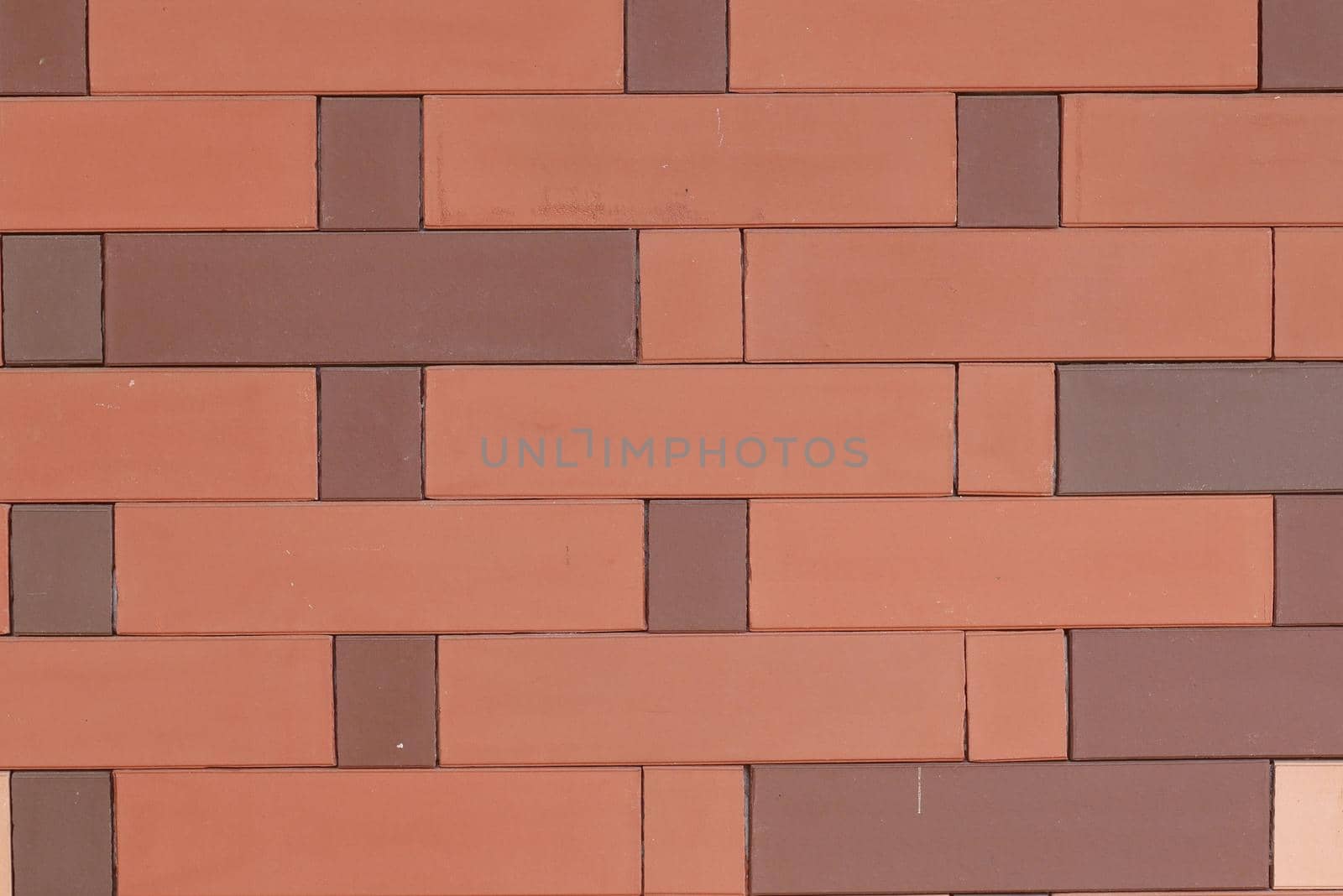 red color brick wall background . High quality photo